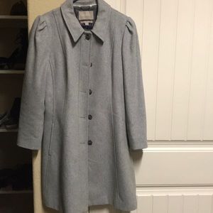 Gray Banana Republic Coat